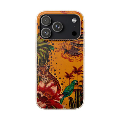 🌿 Fundas Biodegradables – Pintura de la Amazonía | Funda Ecológica para iPhone y Samsung