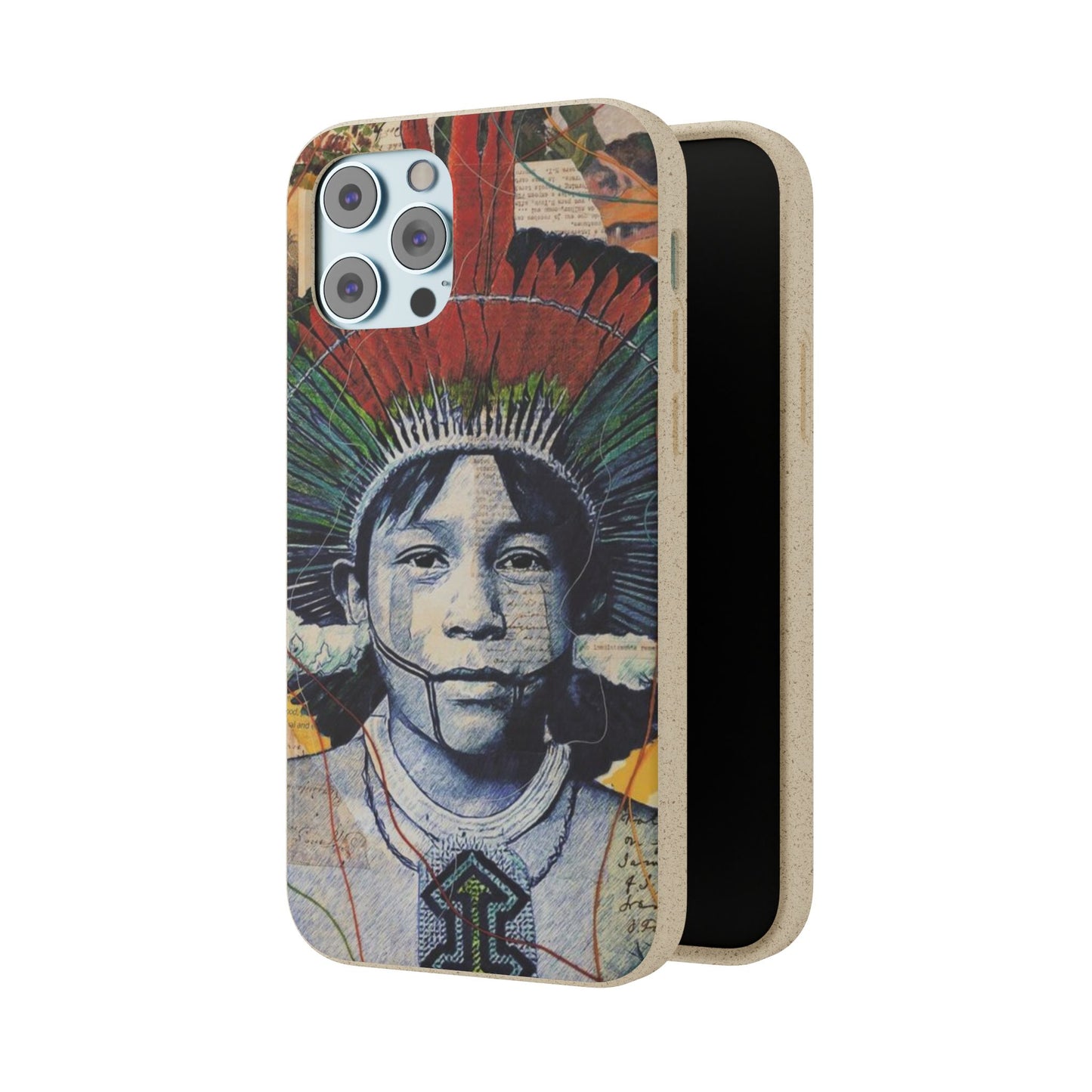 Fundas Biodegradables – collage de la Amazonía | Funda Ecológica para iPhone y Samsung