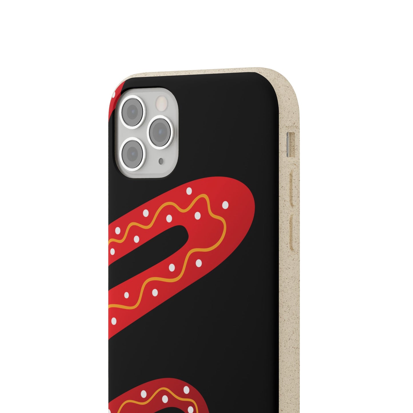 Funda de móvil biodegradable - Wiyu - "La serpiente emplumada" – Serie Amazonía