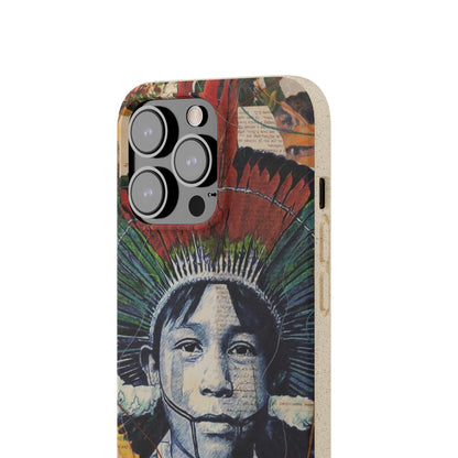 Fundas Biodegradables – collage de la Amazonía | Funda Ecológica para iPhone y Samsung