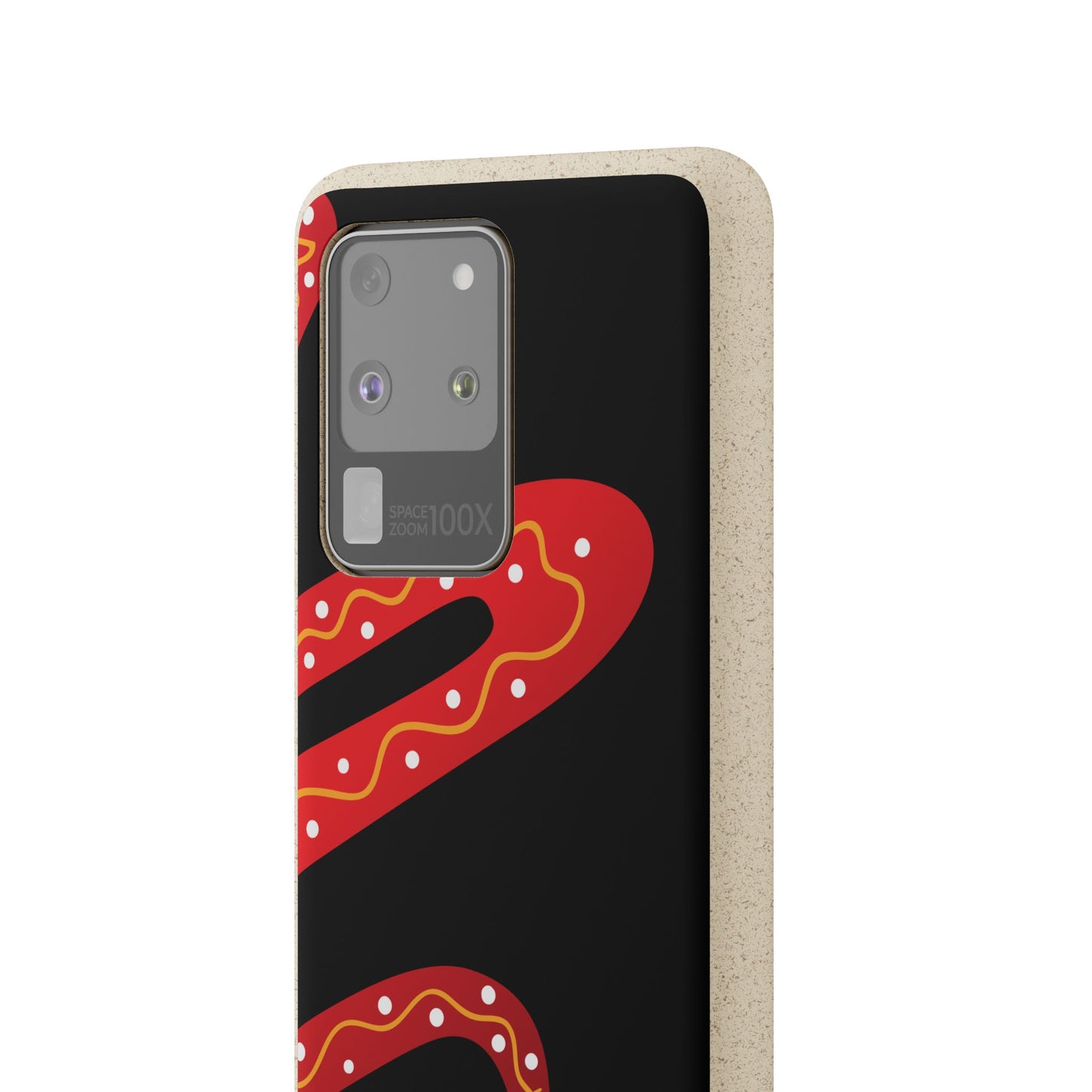 Funda de móvil biodegradable - Wiyu - "La serpiente emplumada" – Serie Amazonía