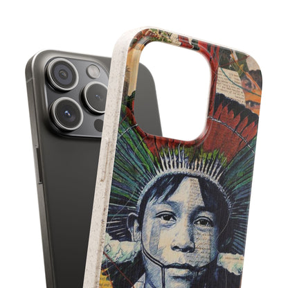 Fundas Biodegradables – collage de la Amazonía | Funda Ecológica para iPhone y Samsung