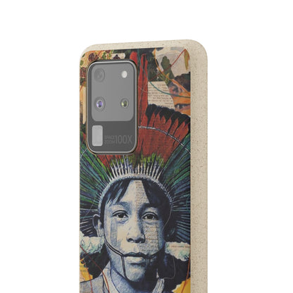 Fundas Biodegradables – collage de la Amazonía | Funda Ecológica para iPhone y Samsung