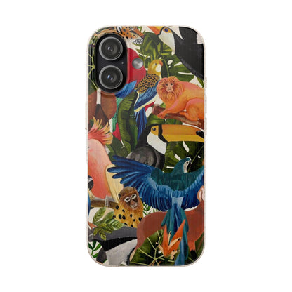 Funda Biodegradable | Pintura Aves de la Amazonía | iPhone y Samsung