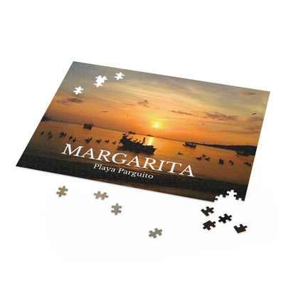 🧩 Rompecabezas Playa Parguito, Isla de Margarita | Fotografía Original – Venezuela Caribe (120, 252 o 500 Piezas)