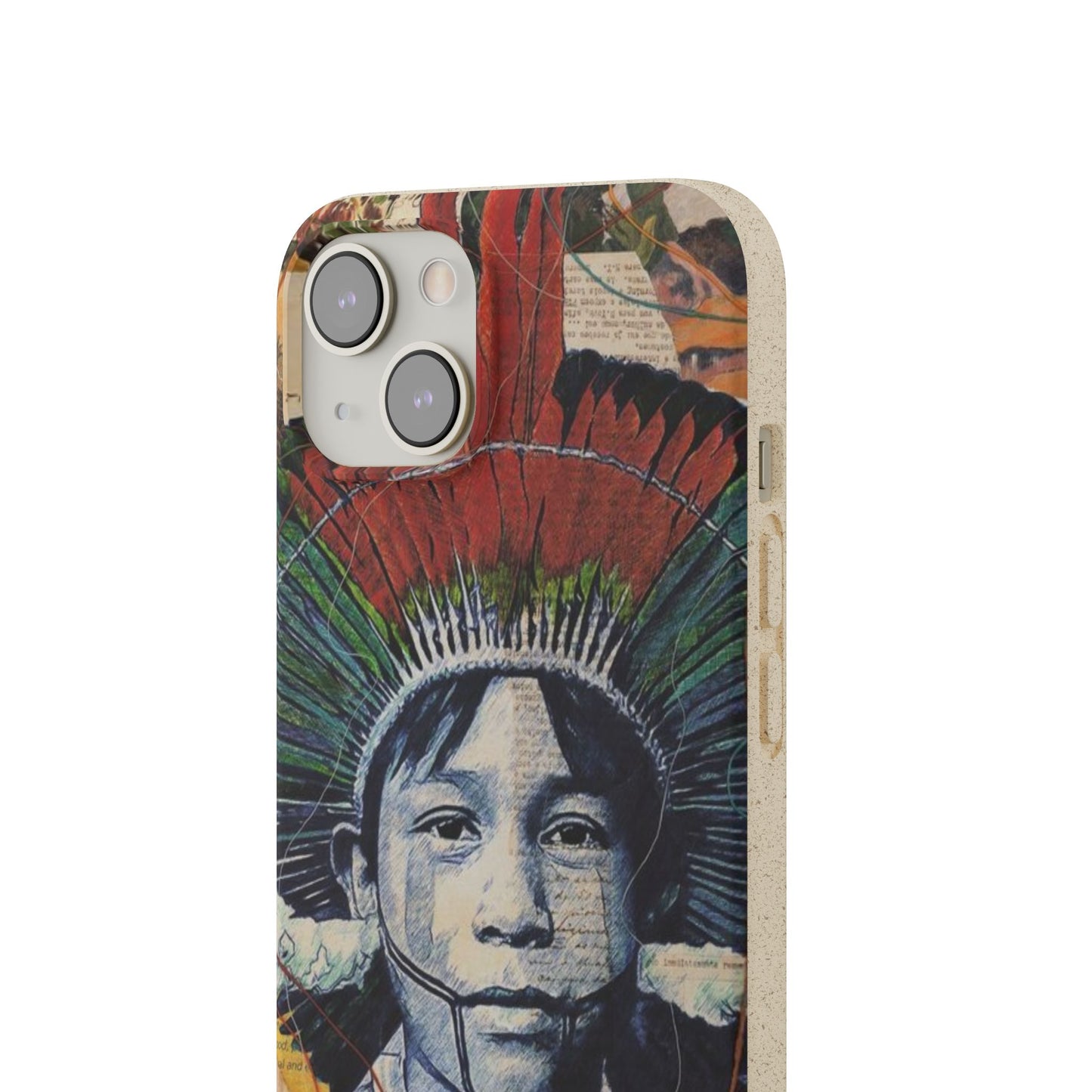 Fundas Biodegradables – collage de la Amazonía | Funda Ecológica para iPhone y Samsung