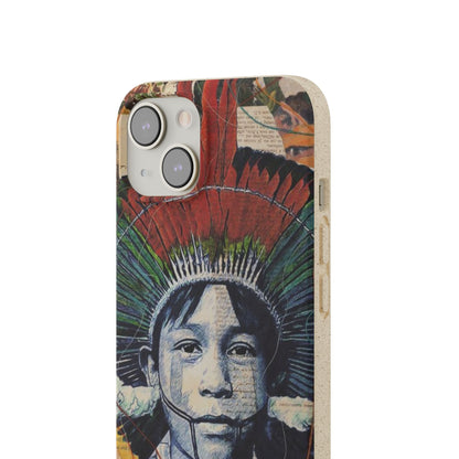 Fundas Biodegradables – collage de la Amazonía | Funda Ecológica para iPhone y Samsung
