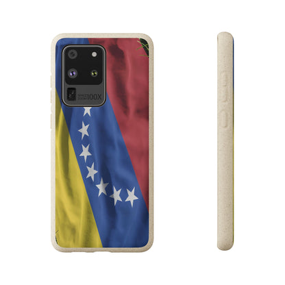 Funda Biodegradable | Bandera de Venezuela – 7 Estrellas | iPhone y Samsung
