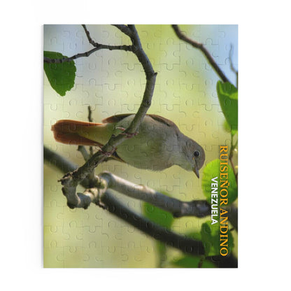 Rompecabezas Ruiseñor Andino | Puzzle de Aves y Naturaleza en Venezuela (120, 252 o 500 Piezas)