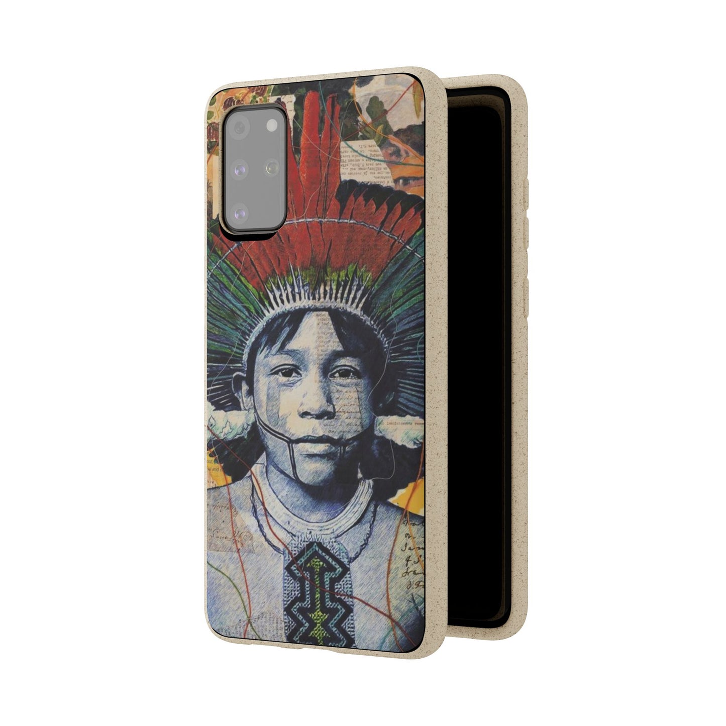 Fundas Biodegradables – collage de la Amazonía | Funda Ecológica para iPhone y Samsung