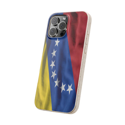 Funda Biodegradable | Bandera de Venezuela – 7 Estrellas | iPhone y Samsung