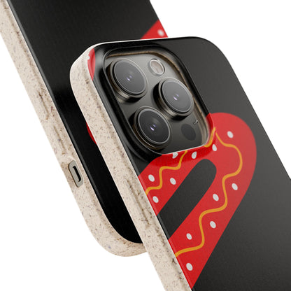Funda de móvil biodegradable - Wiyu - "La serpiente emplumada" – Serie Amazonía