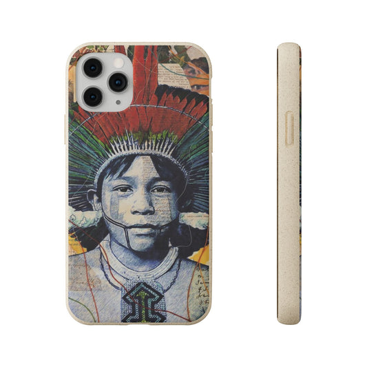 Fundas Biodegradables – collage de la Amazonía | Funda Ecológica para iPhone y Samsung