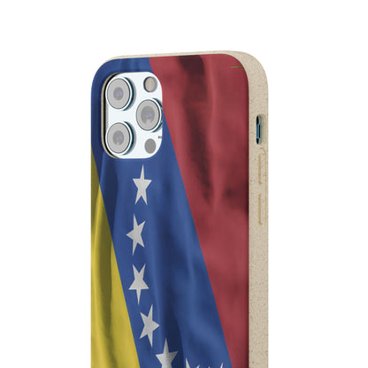 Funda Biodegradable | Bandera de Venezuela – 7 Estrellas | iPhone y Samsung