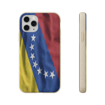 Funda Biodegradable | Bandera de Venezuela – 7 Estrellas | iPhone y Samsung