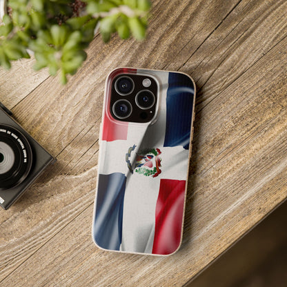Funda Biodegradable | Bandera República Dominicana 🇩🇴 | iPhone y Samsung