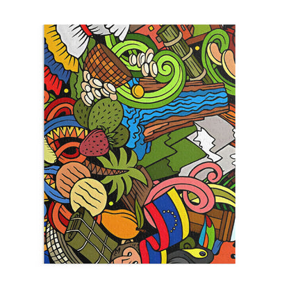 Puzzle Artístico de Venezuela | Rompecabezas Cultural Venezolano de 120, 252 y 500 Piezas