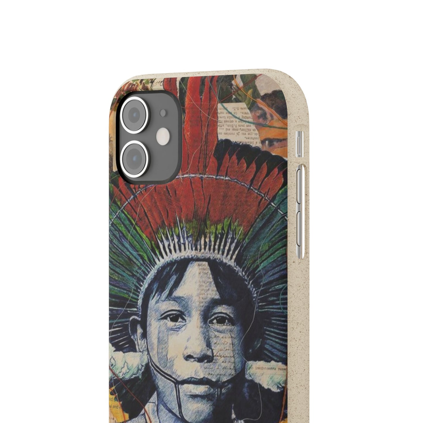 Fundas Biodegradables – collage de la Amazonía | Funda Ecológica para iPhone y Samsung