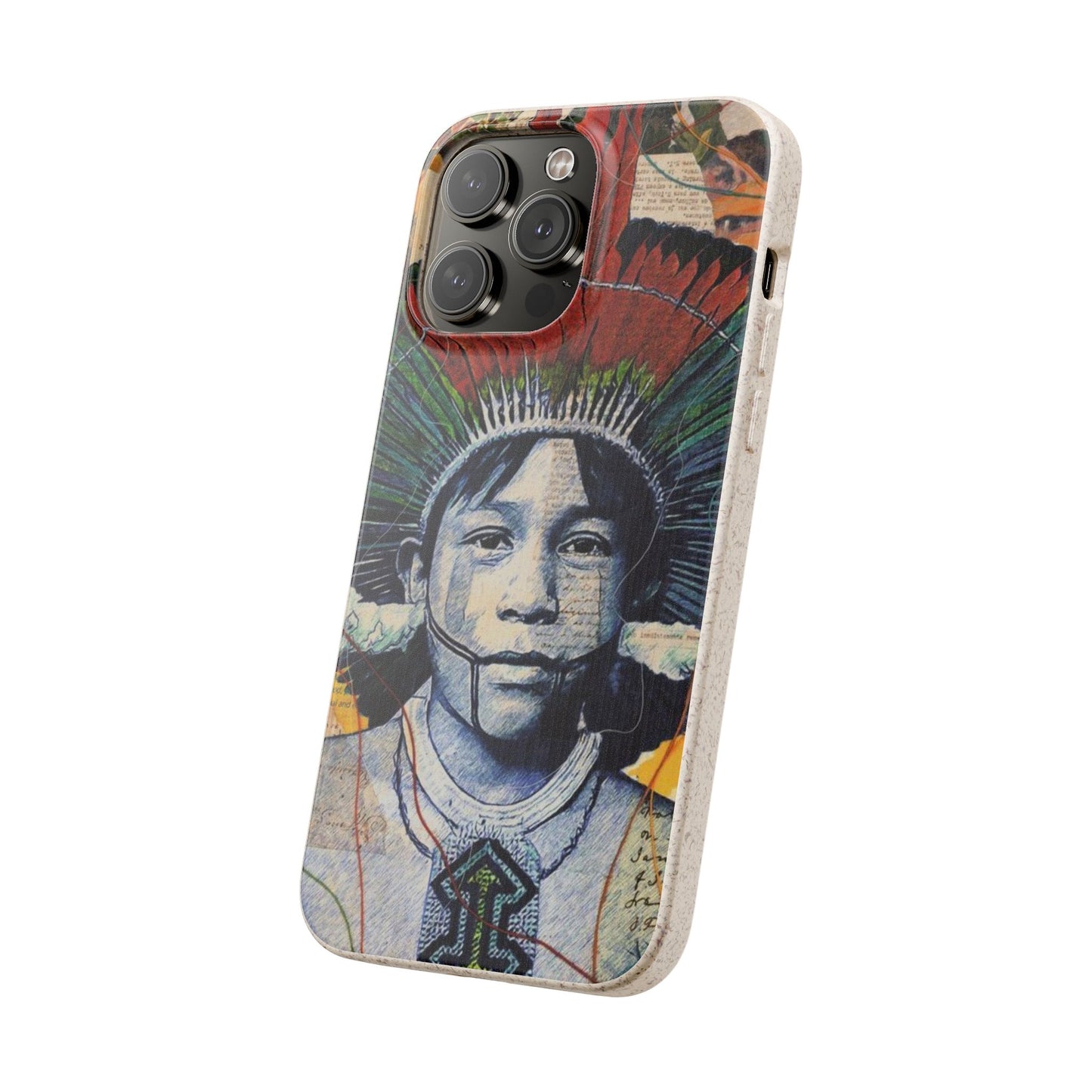 Fundas Biodegradables – collage de la Amazonía | Funda Ecológica para iPhone y Samsung
