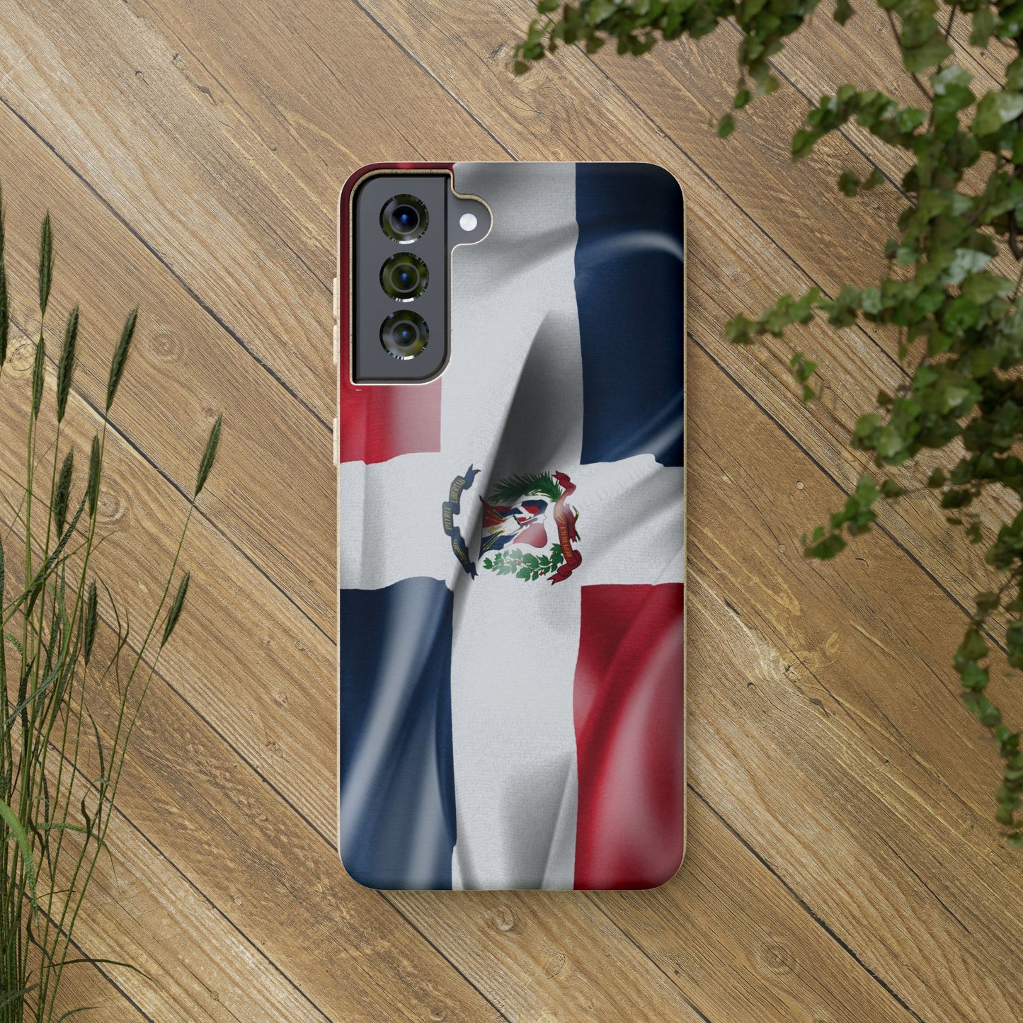 Funda Biodegradable | Bandera República Dominicana 🇩🇴 | iPhone y Samsung