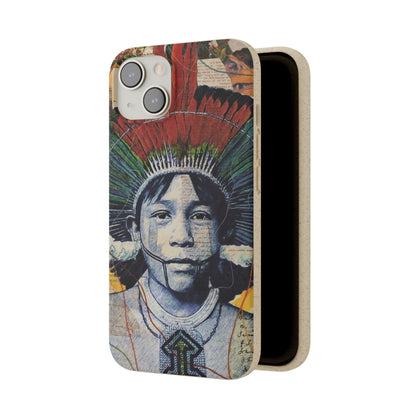 Fundas Biodegradables – collage de la Amazonía | Funda Ecológica para iPhone y Samsung