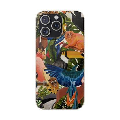 Funda Biodegradable | Pintura Aves de la Amazonía | iPhone y Samsung