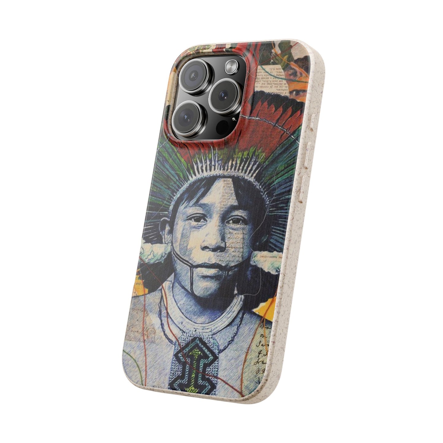 Fundas Biodegradables – collage de la Amazonía | Funda Ecológica para iPhone y Samsung