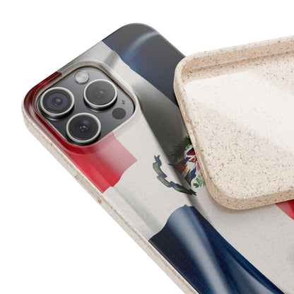 Funda Biodegradable | Bandera República Dominicana 🇩🇴 | iPhone y Samsung