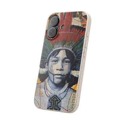 Fundas Biodegradables – collage de la Amazonía | Funda Ecológica para iPhone y Samsung