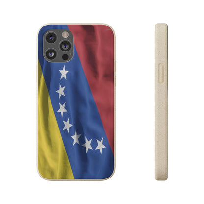 Funda Biodegradable | Bandera de Venezuela – 7 Estrellas | iPhone y Samsung