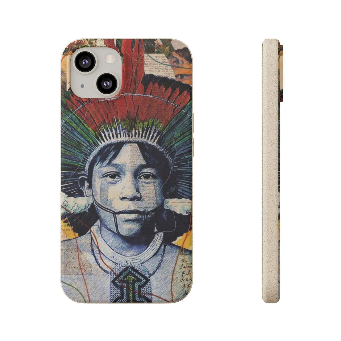 Fundas Biodegradables – collage de la Amazonía | Funda Ecológica para iPhone y Samsung