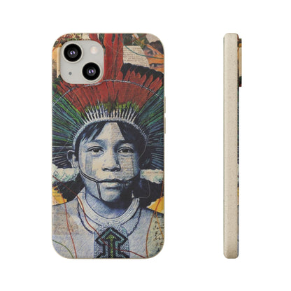 Fundas Biodegradables – collage de la Amazonía | Funda Ecológica para iPhone y Samsung