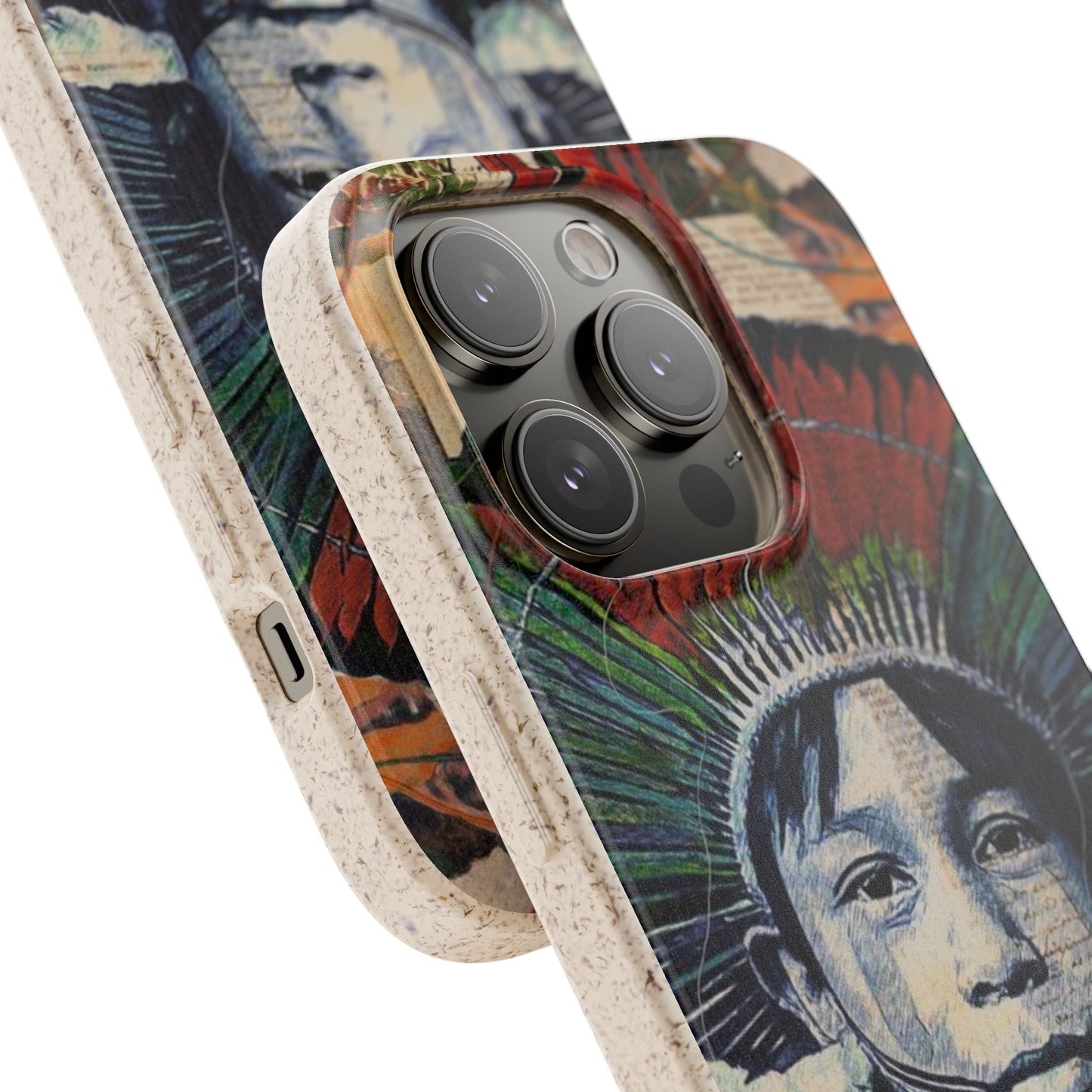 Fundas Biodegradables – collage de la Amazonía | Funda Ecológica para iPhone y Samsung
