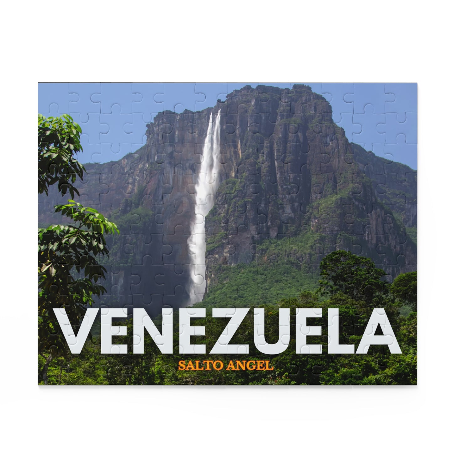 Rompecabezas Salto Ángel | Paisaje Natural de Venezuela (120, 252 o 500 Piezas)