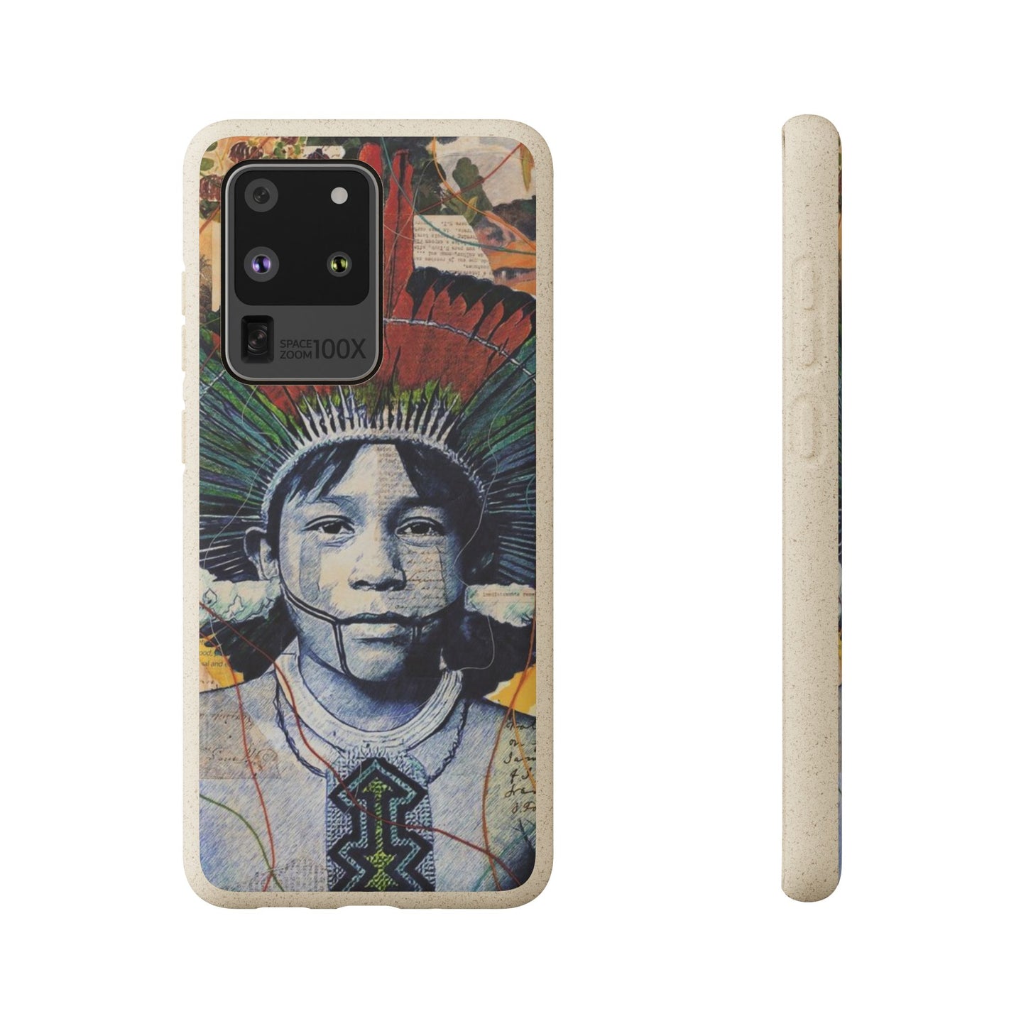Fundas Biodegradables – collage de la Amazonía | Funda Ecológica para iPhone y Samsung