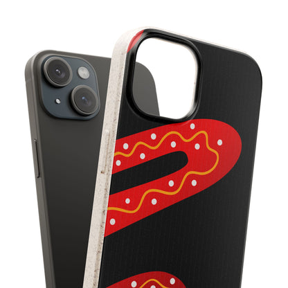 Funda de móvil biodegradable - Wiyu - "La serpiente emplumada" – Serie Amazonía