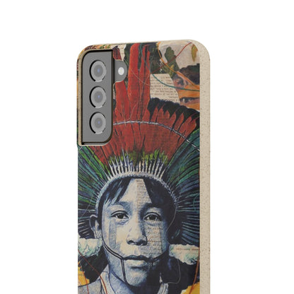 Fundas Biodegradables – collage de la Amazonía | Funda Ecológica para iPhone y Samsung