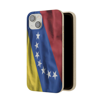 Funda Biodegradable | Bandera de Venezuela – 7 Estrellas | iPhone y Samsung