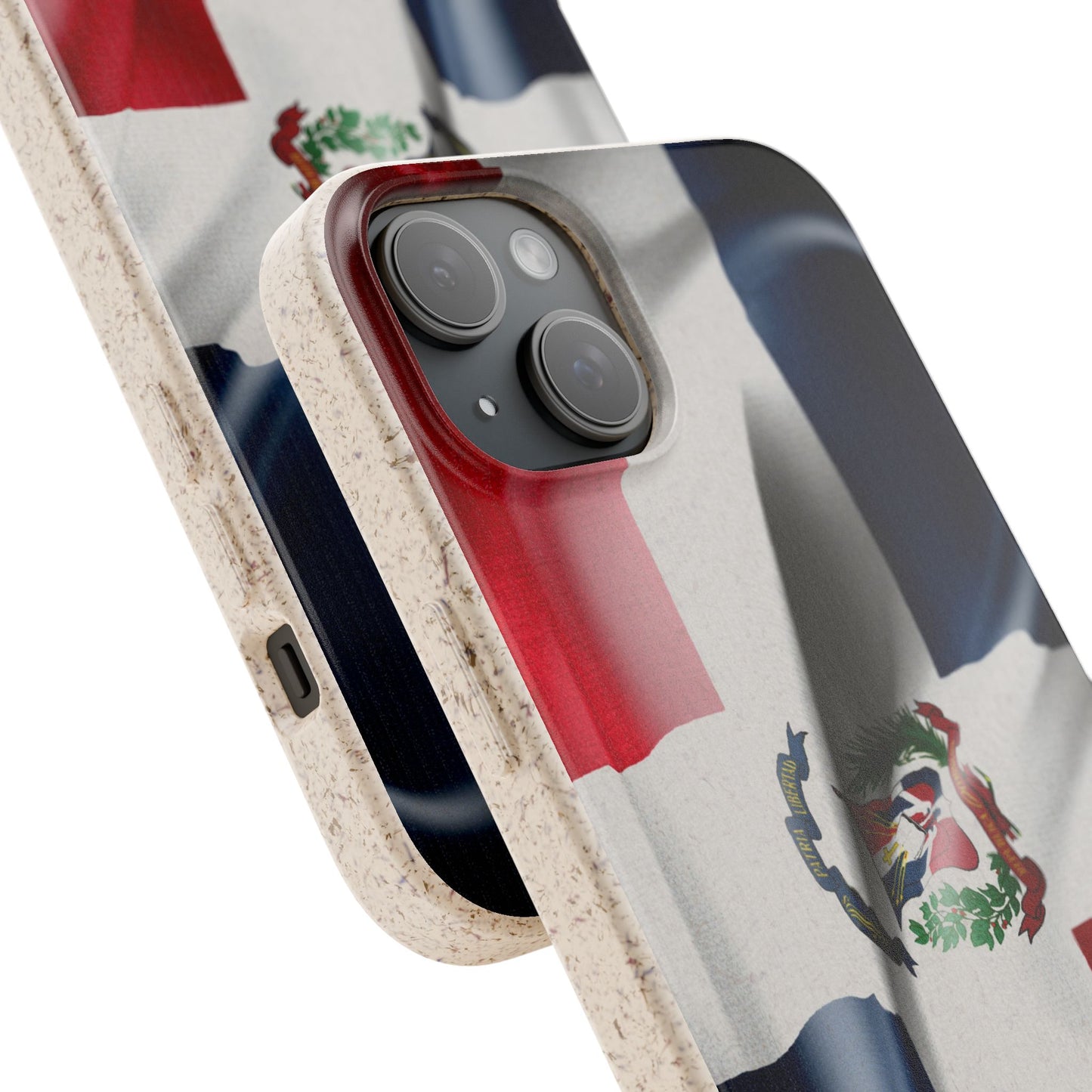 Funda Biodegradable | Bandera República Dominicana 🇩🇴 | iPhone y Samsung