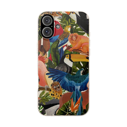 Funda Biodegradable | Pintura Aves de la Amazonía | iPhone y Samsung