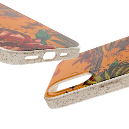 🌿 Fundas Biodegradables – Pintura de la Amazonía | Funda Ecológica para iPhone y Samsung