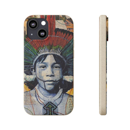 Fundas Biodegradables – collage de la Amazonía | Funda Ecológica para iPhone y Samsung