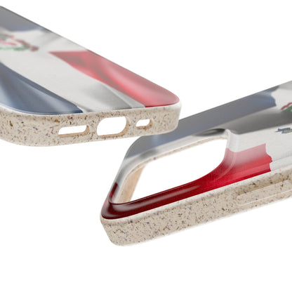 Funda Biodegradable | Bandera República Dominicana 🇩🇴 | iPhone y Samsung