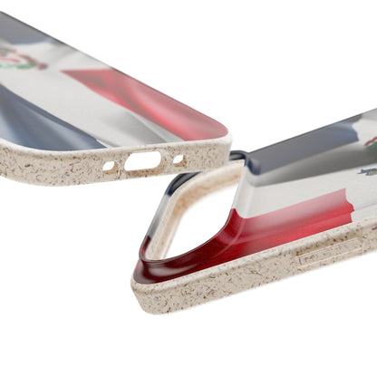 Funda Biodegradable | Bandera República Dominicana 🇩🇴 | iPhone y Samsung