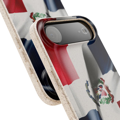 Funda Biodegradable | Bandera República Dominicana 🇩🇴 | iPhone y Samsung