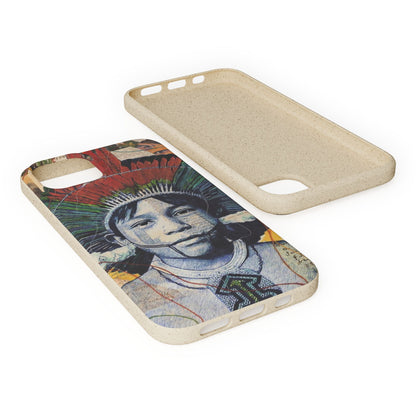 Fundas Biodegradables – collage de la Amazonía | Funda Ecológica para iPhone y Samsung