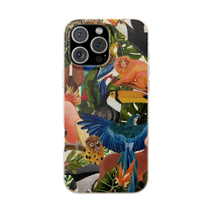 Funda Biodegradable | Pintura Aves de la Amazonía | iPhone y Samsung