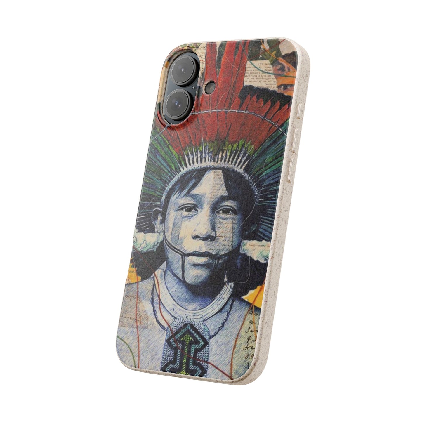 Fundas Biodegradables – collage de la Amazonía | Funda Ecológica para iPhone y Samsung