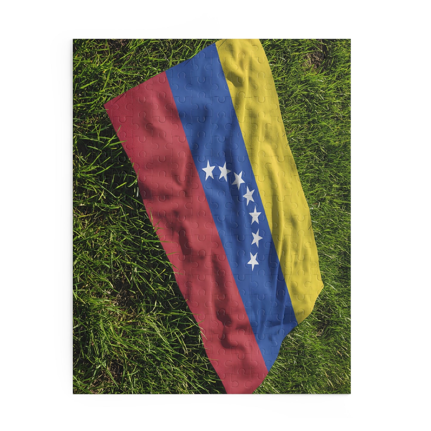 🧩 Rompecabezas Bandera de Venezuela | Puzzle "Seremos Libres" (120, 252 o 500 Piezas)