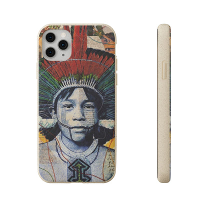 Fundas Biodegradables – collage de la Amazonía | Funda Ecológica para iPhone y Samsung